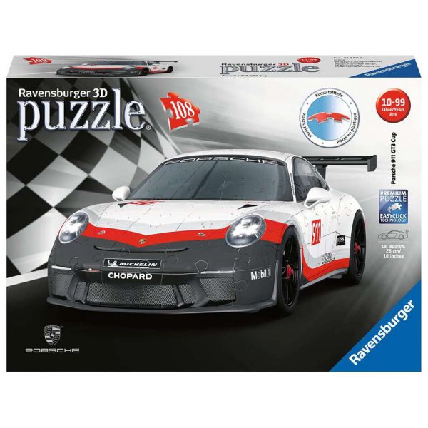 RAVENSBURGER 3D ΠΑΖΛ 108 τεμ. GT3 CUP
