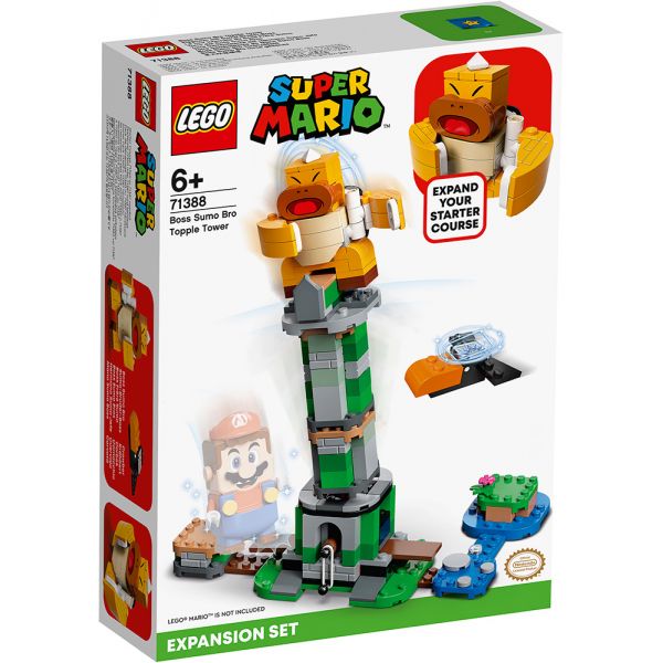 LEGO ® SUPER MARIO™ ΠΙΣΤΑ ΕΠΕΚΤΑΣΗΣ ΑΝΑΤΡΕΠΟΜΕΝΟΣ ΠΥΡΓΟΣ ΤΟΥ BOSS SUMO BRO