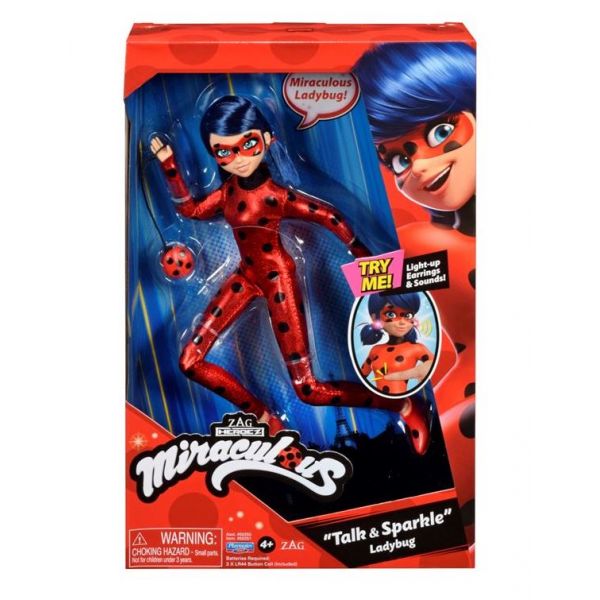 MIRACULOUS DELUXE DOLL LADYBUG WITH SOUNDS