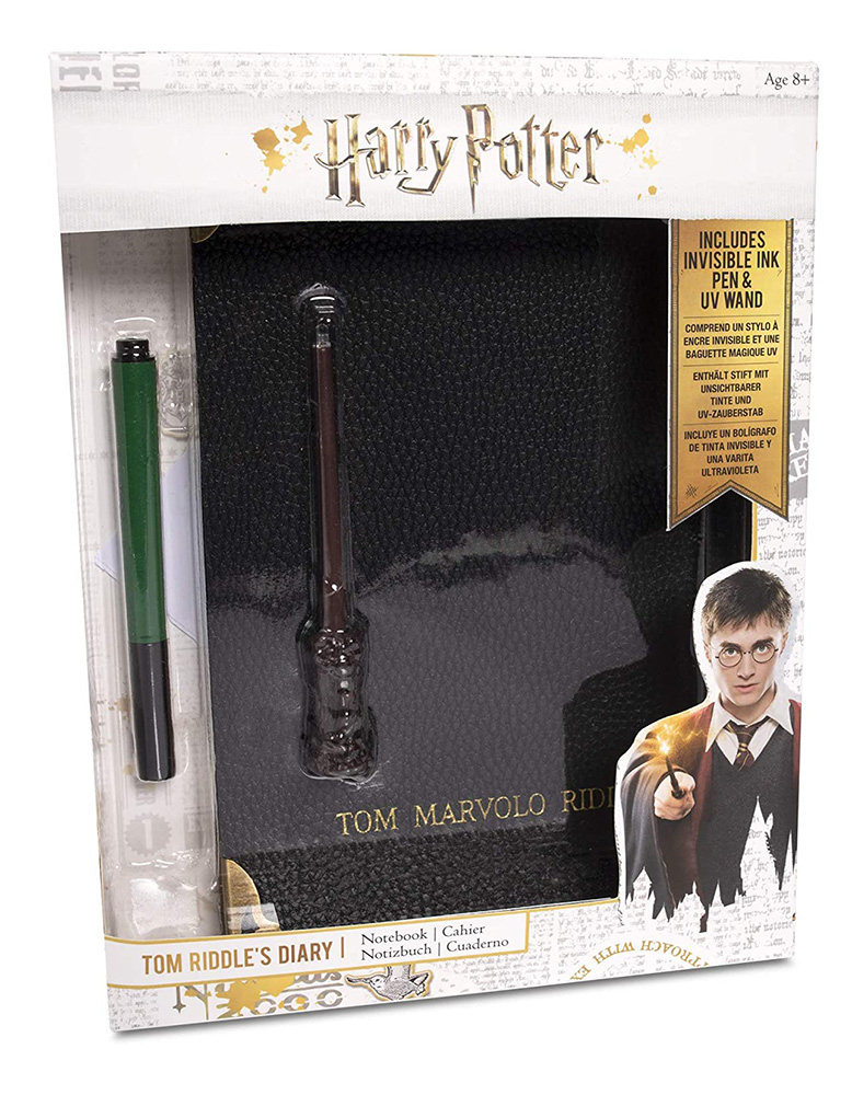 WOW! STUFF TOM RIDDLE\'S DIARY NOTEBOOK, PEN & TORCH