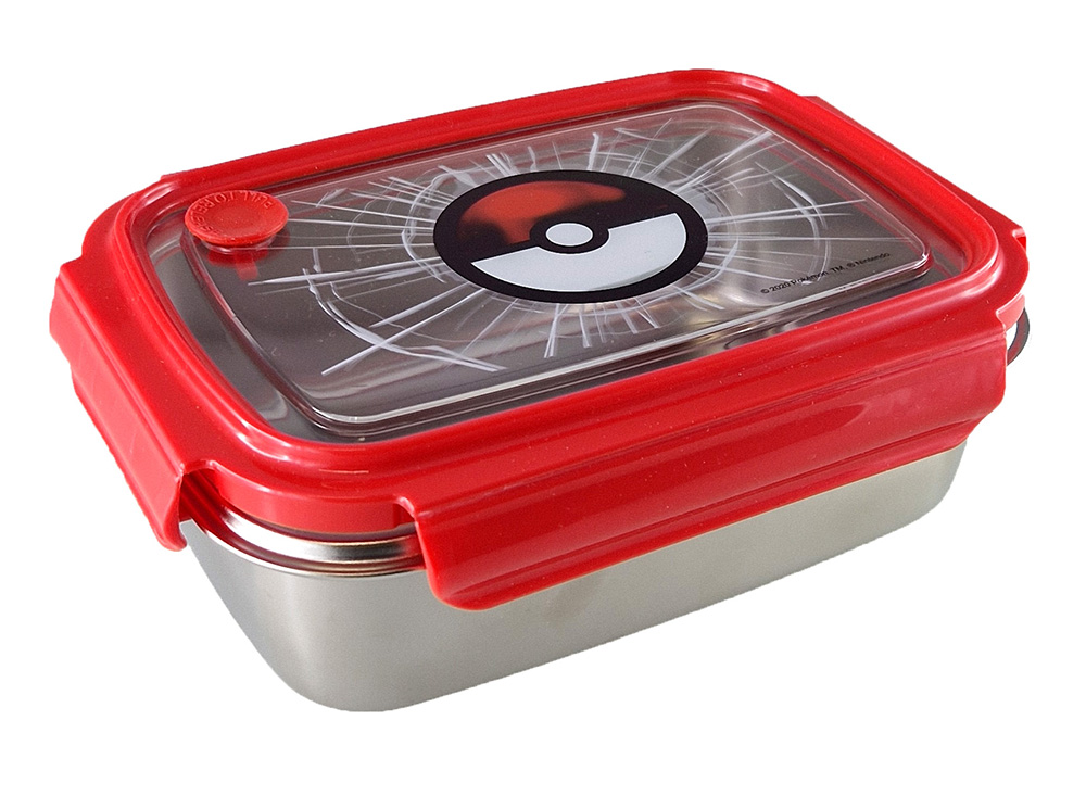 STAINLESS STEEL FOOD CONTAINER 1020ml POKEMON