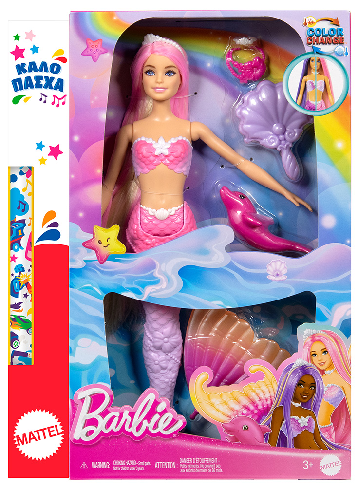 TOY CANDLE BARBIE MERMAID MAGICAL TRANSFORMATION