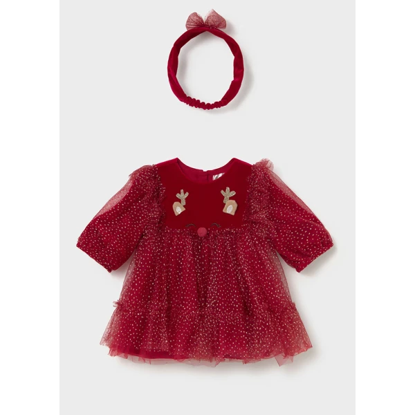 MAYORAL DRESS FANTASY  RED