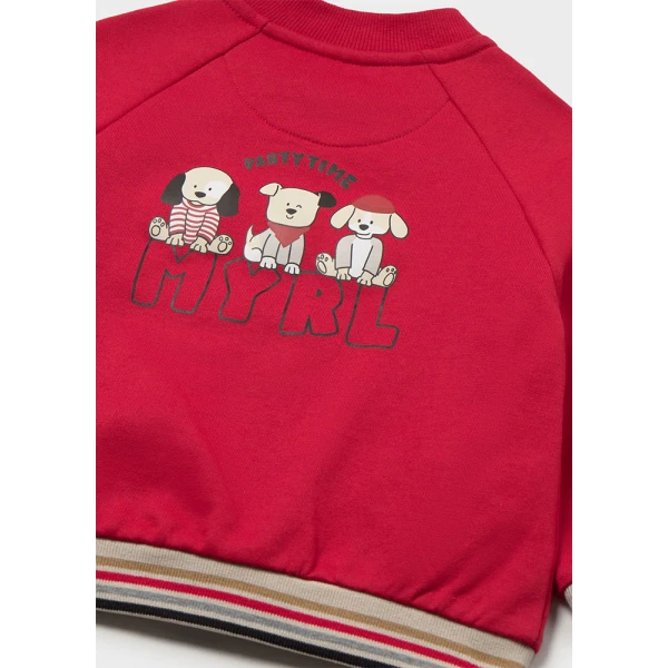 MAYORAL TRACKSUIT JACKET 3 pcs RED