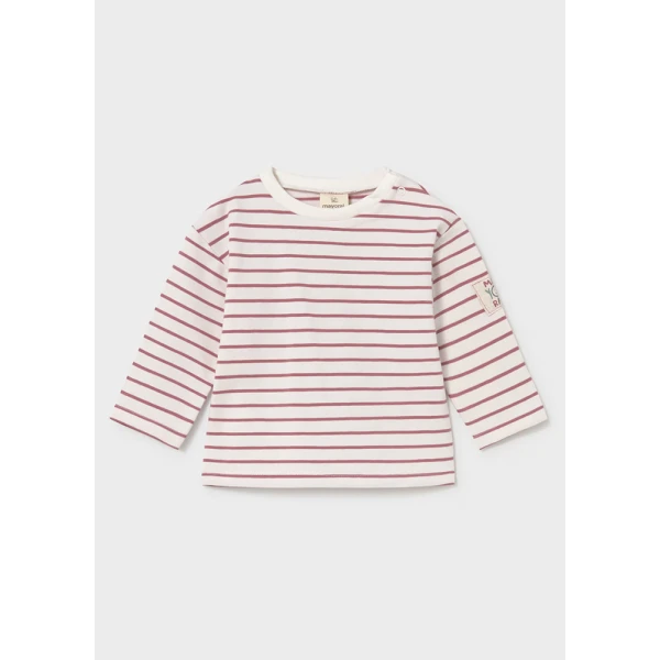 MAYORAL T-SHIRT LONG SLEEVES REDDISH