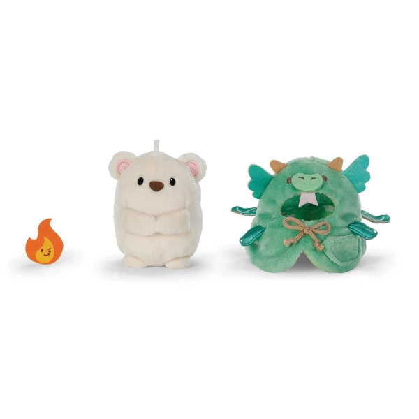 MY MOCHI PLUSH 8 cm IN GIFT BOX - BEAR SNONO DRAGON COSTUME