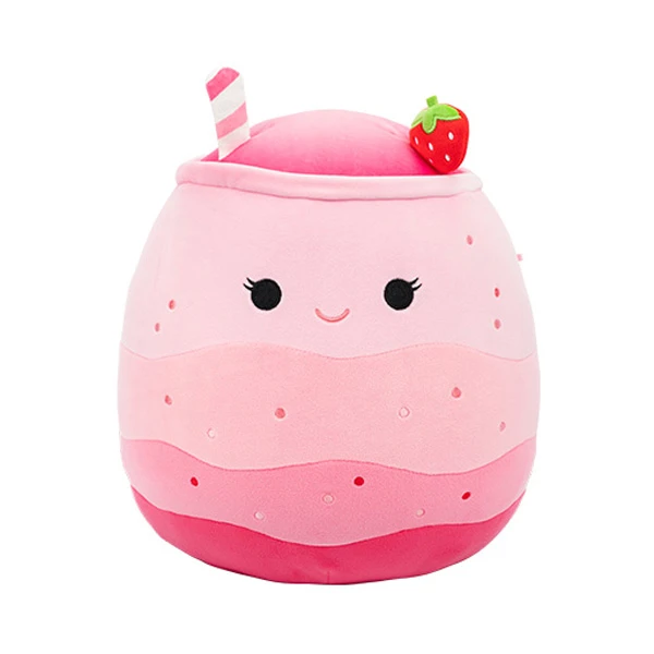 SQUISHMALLOWS ΛΟΥΤΡΙΝΑ 13εκ. SMOOTHIES - DEBBIE STRAWBERRY SMOOTHIE