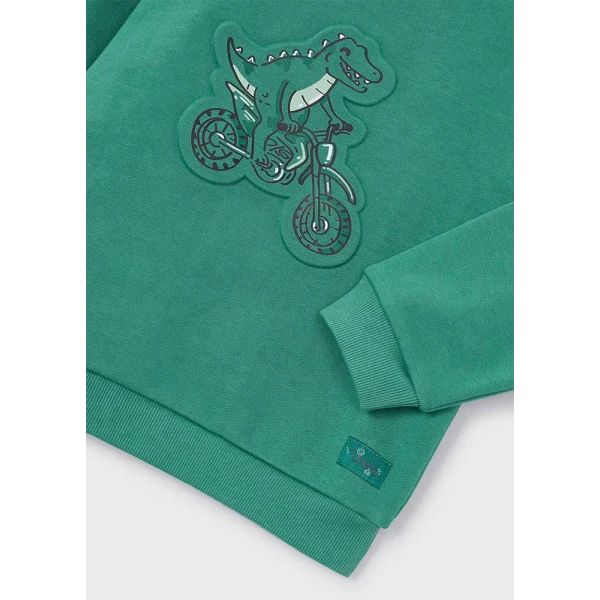 MAYORAL FLEECE EMBOSSED GREEN