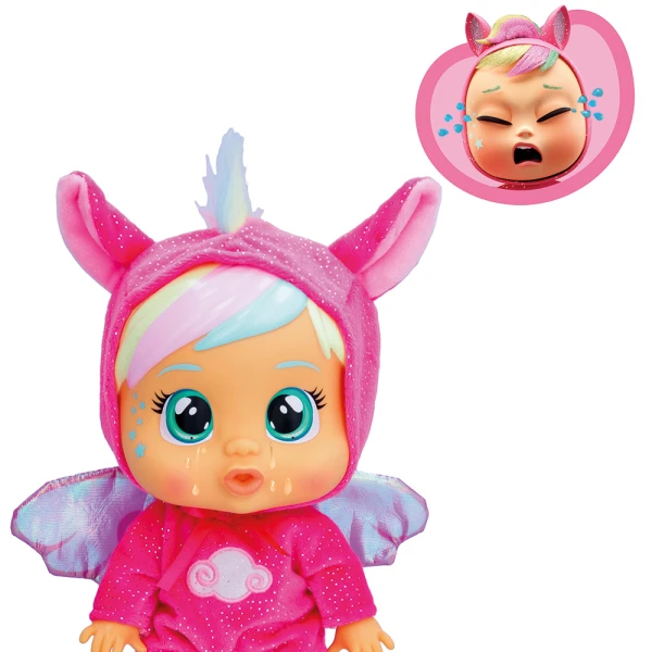 CRY BABIES ΚΛΑΨΟΥΛΙΝΙΑ ΑΓΑΠΟΥΛΙΝΙΑ LOVING CARE FANTASY ΔΙΑΔΡΑΣΤΙΚΗ ΚΟΥΚΛΑ ΚΛΑΙΕΙ ΜΕ ΑΛΗΘΙΝΑ ΔΑΚΡΥΑ - 2 ΣΧΕΔΙΑ