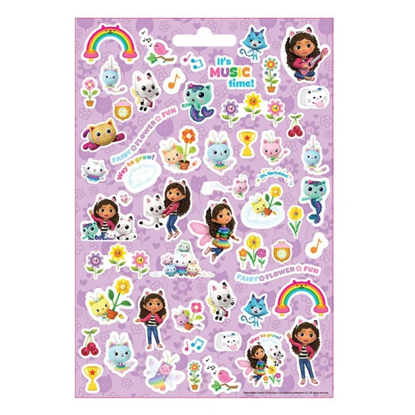 BLOCK WITH STICKERS 300 pcs 14.5X21.5 cm GABBY\'S DOLLHOUSE