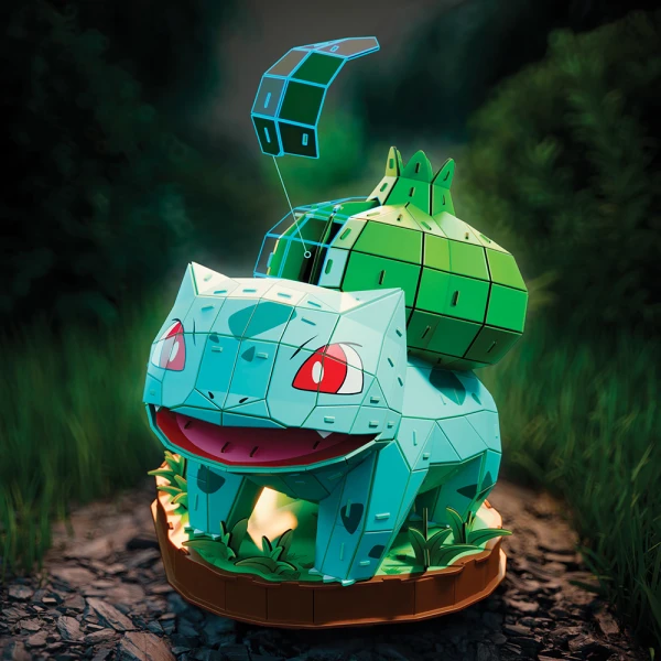 4D ΠΑΖΛ POKEMON 195 τεμ. BULBASAUR