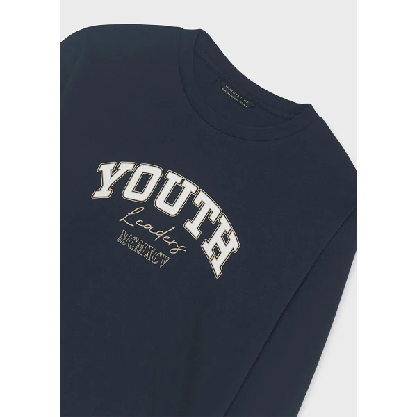 MAYORAL T-SHIRT LONG SLEEVES BASIC BLUE