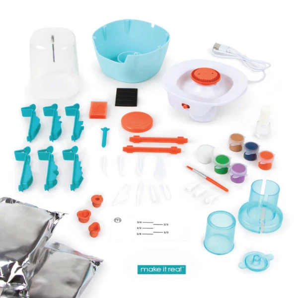 MAKE IT REAL - MINI POTTERY STUDIO DELUXE SET