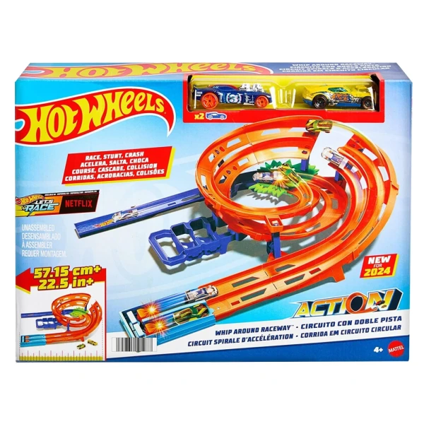 HOT WHEELS ΣΟΥΠΕΡ ΚΥΚΛΙΚΗ ΠΙΣΤΑ WHIP AROUND RACEWAY