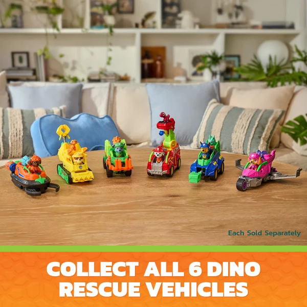 PAW PATROL DINO MOVIE THEMED ΟΧΗΜΑΤΑ - 6 ΣΧΕΔΙΑ