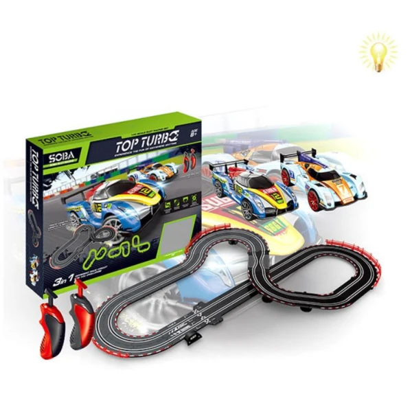 ELECTRIC RACEWAY WITH 2 CARS & CONTROLLERS WITH USB 2.8μ