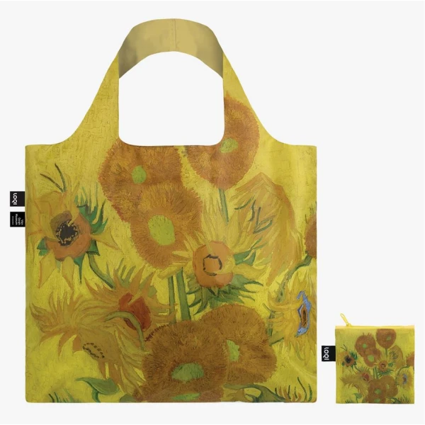 LOQI ΤΣΑΝΤΑ TOTE ΑΝΑΚΥΚΛΩΜΕΝΗ - VINCENT VAN SUNFLOWERS