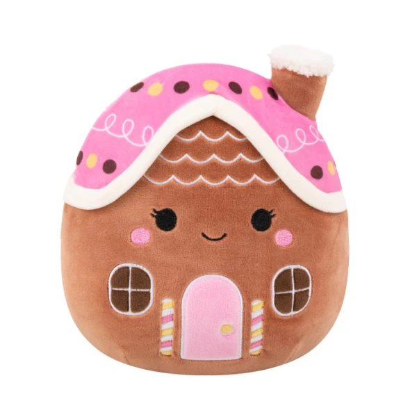 SQUISHMALLOWS-XMAS PLUSH TOYS 19cm W3B - MINNA THE GINGERBREAD HOUSE