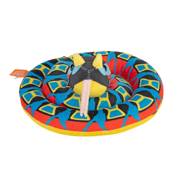 WILD REPUBLIC PLUSH GREEN RHINO VIPER SNAKE 91 cm