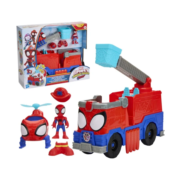 SPIDEY AND HIS AMAZING FRIENDS RESCUE WEBS FIRETRUCK