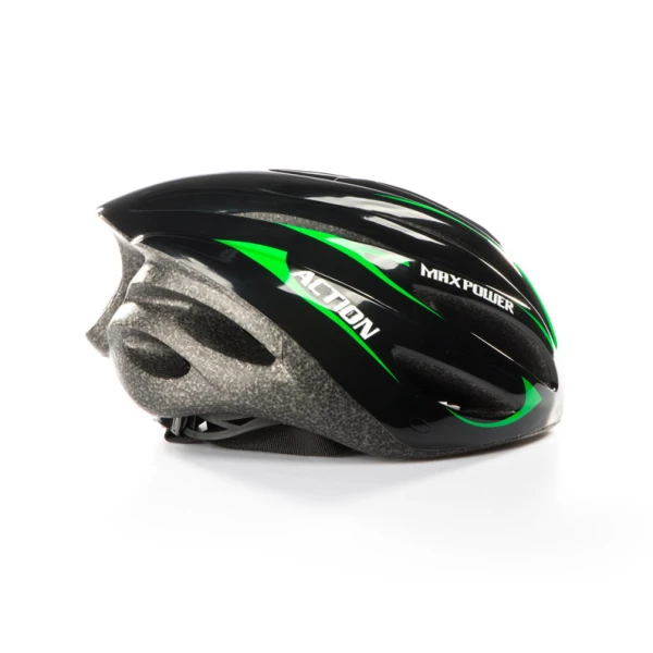 BICYCLE HELMET WITH LIGHT SIZE S - IN 2 COLORS