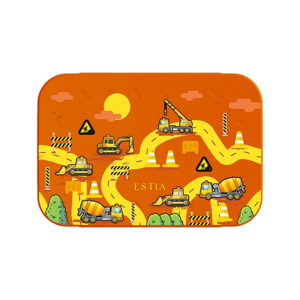 LUNCH BOX SAVE THE AEGEAN 900ml 2 REMOVABLE COMPARTMENTS THE BIG BUILD