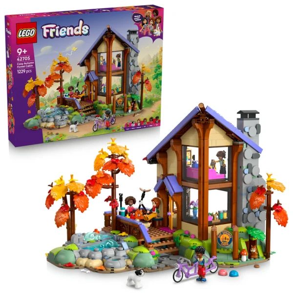 LEGO FRIENDS ΑΝΕΤΟ ΣΠΙΤΑΚΙ ΣΤΟ ΦΘΙΝΟΠΩΡΙΝΟ ΔΑΣΟΣ