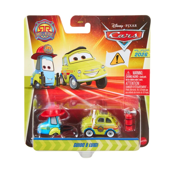 CARS RACE & RESCUE ΑΥΤΟΚΙΝΗΤΑΚΙ ΜΕ ΑΞΕΣΟΥΑΡ GUIDO & LUIGI