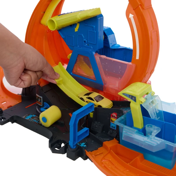 HOT WHEELS CITY MEGA LOOP CAR WASH
