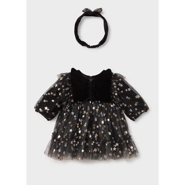 MAYORAL DRESS FANTASY  BLACK