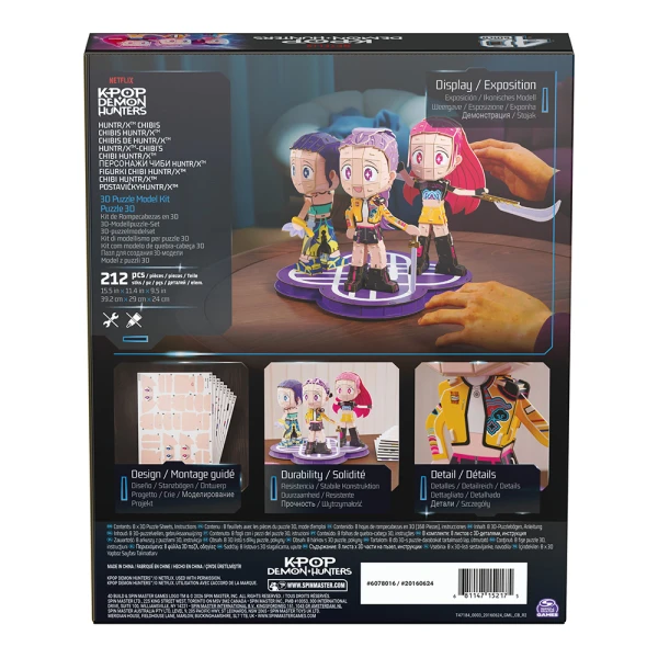 4D PUZZLE 212 pcs K-POP HUNTRIX STAGE