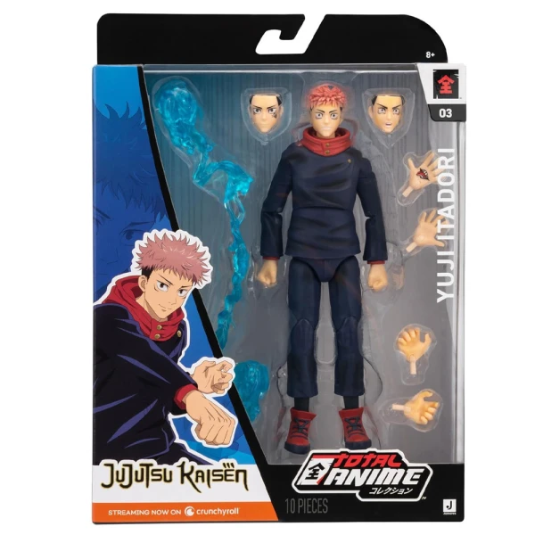 TOTAL ANIME - ACTION FIGURE 16cm WITH ACCESSORIES W1 YUJI ITADORI