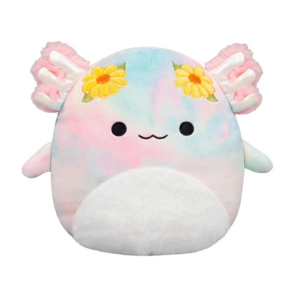 SQUISHMALLOWS PLUSH TOYS 19cm W12 - TINLEY THE TIE DYE AXOLOTL