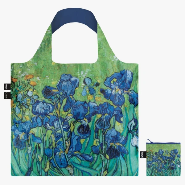 LOQI ΤΣΑΝΤΑ TOTE ΑΝΑΚΥΚΛΩΜΕΝΗ - VINCENT VAN GOGH IRISES