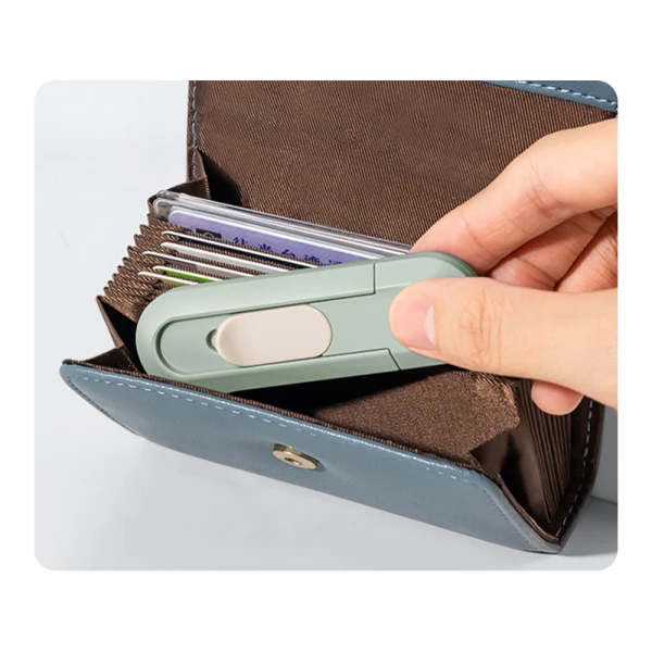 DELI PLASTIC POCKET CUTTER 8 cm GREEN