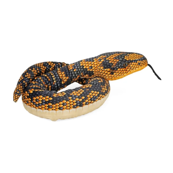 WILD REPUBLIC STUFFED ANIMAL JUNGLE CARPET PYTHON SNAKE 137 cm