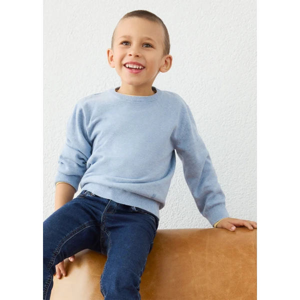 MAYORAL JERSEY COTTON BASIC LIGHT BLUE