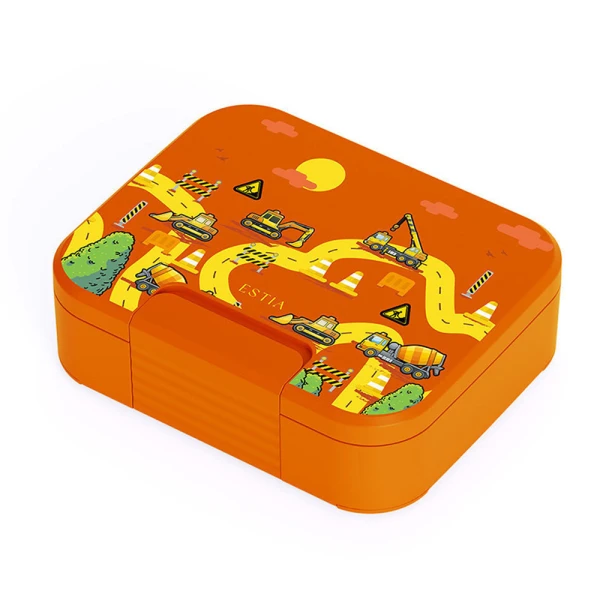 LUNCH BOX SAVE THE AEGEAN 1040ml 3 REMOVABLE COMPARTMENTS THE BIG BUILD