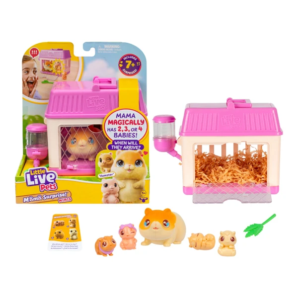 LITTLE LIVE PETS MAMA SURPRISE MINIS ΜΑΜΑ ΧΑΜΣΤΕΡ