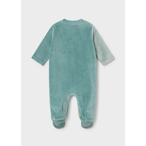 MAYORAL ROMPER VELOUR  GREEN INTENSE