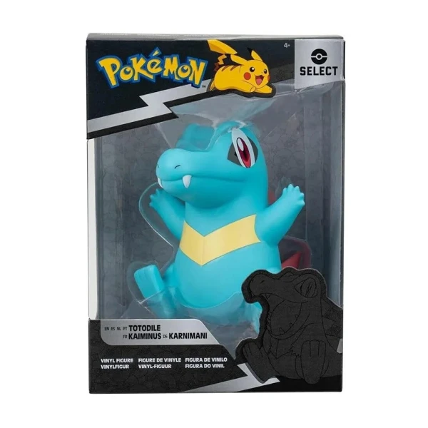 POKEMON W6 ΦΙΓΟΥΡΑ ΒΙΝΥΛΙΟΥ 10 cm TOTODILE