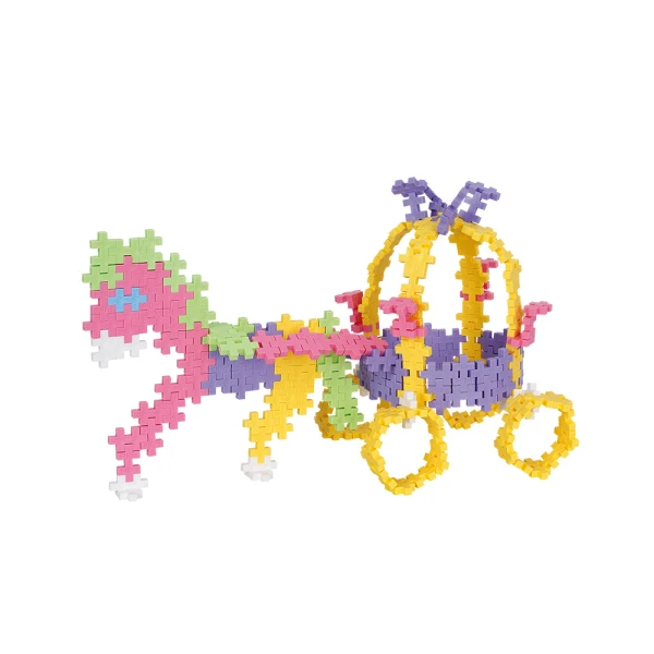 PLUS-PLUS LEARN TO BUILD - FAIRY & CARRIEGE