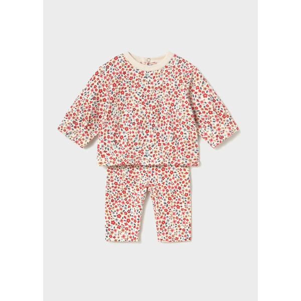 MAYORAL SET LEGGINGS 4 PIECES RED