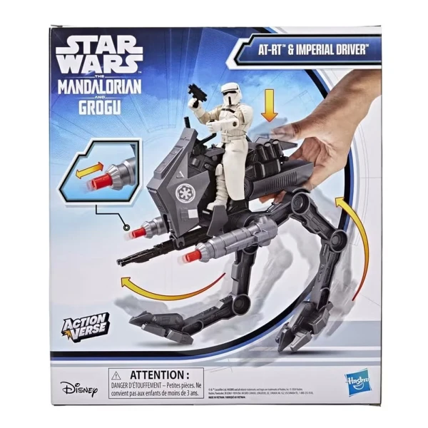 STAR WARS ACTIONVERSE ΟΧΗΜΑ AT-RT & IMPERIAL DRIVER