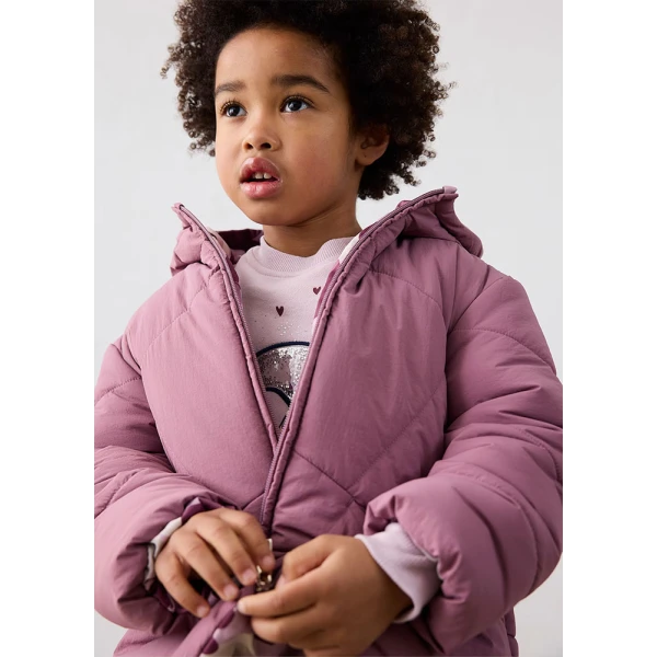MAYORAL JACKET REVERSIBLE VIOLET