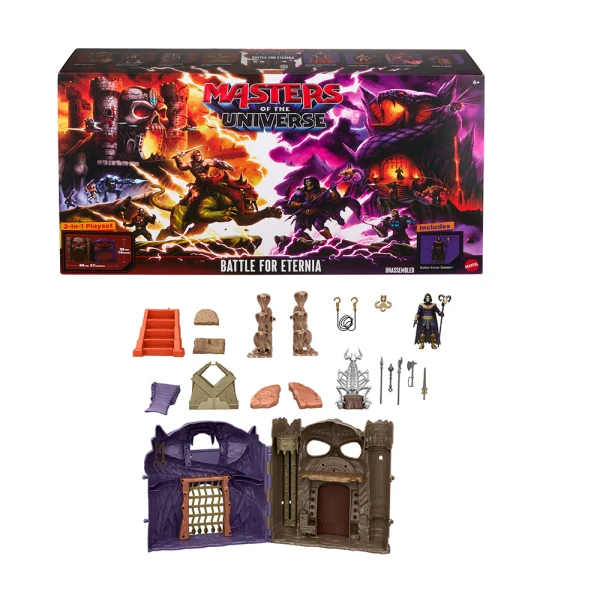 MASTERS OF THE UNIVERSE CASTLE 2 IN 1 BATTLE FOR ETERNIA