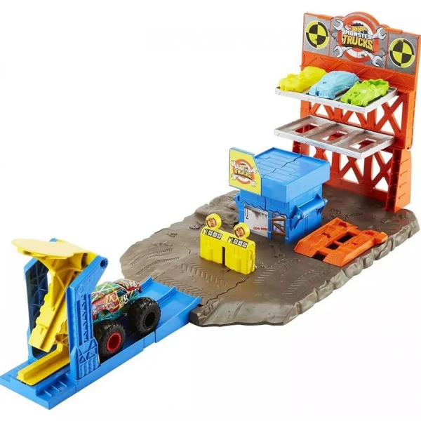 HOT WHEELS MONSTER TRUCKS ΣΕΤ ΣΟΥΠΕΡ ΕΚΡΗΞΕΙΣ & ΣΥΓΚΡΟΥΣΕΙΣ