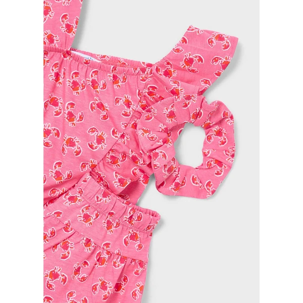 MAYORAL SET SHORTS ELASTIC GERANIUM 