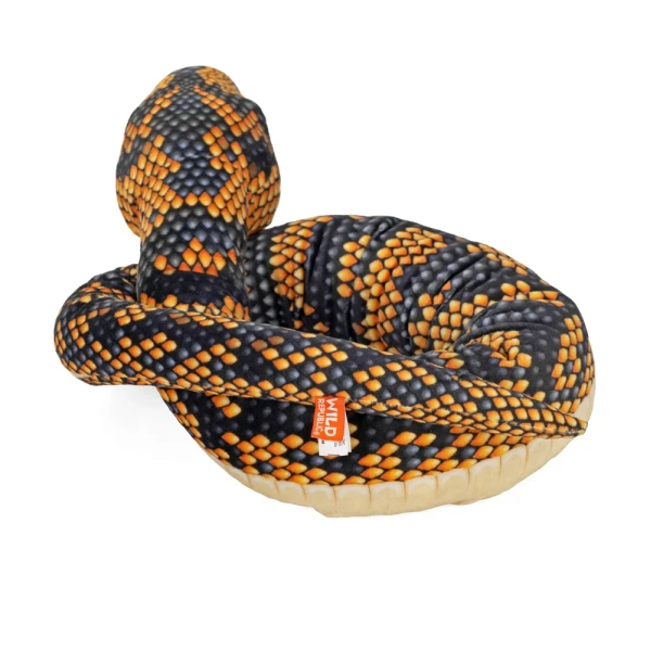 WILD REPUBLIC STUFFED ANIMAL JUNGLE CARPET PYTHON SNAKE 137 cm