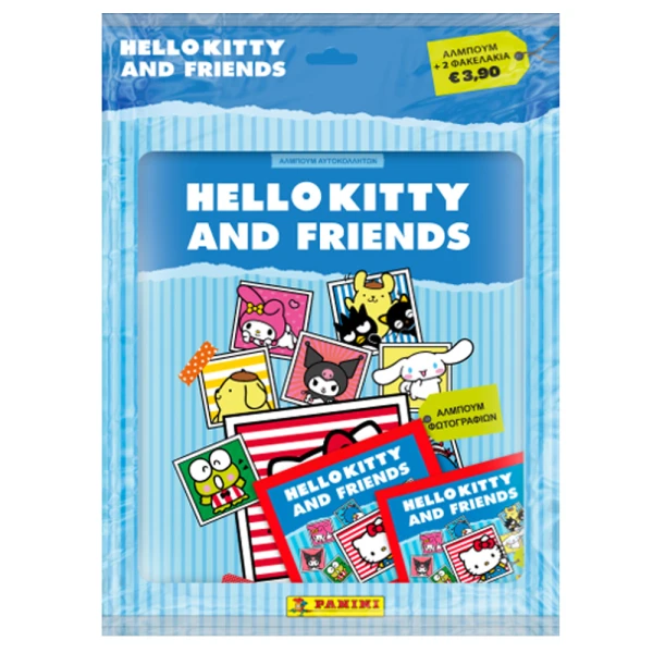 PANINI HELLO KITTY & FRIENDS STARTER PACK ΜΕ ΑΛΜΠΟΥΜ ΚΑΙ ΑΥΤΟΚΟΛΛΗΤΑ